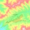 Топографическая карта 布朗山布朗族乡, высота, рельеф