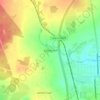 Топографическая карта Забельный, высота, рельеф