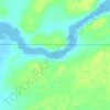 Топографическая карта Roggan River, высота, рельеф