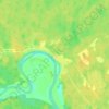 Топографическая карта Николаевщина, высота, рельеф