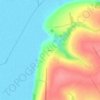 Топографическая карта Бабино, высота, рельеф