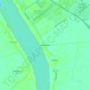 Топографическая карта Belle Helene, высота, рельеф