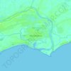 Топографическая карта Maroantsetra, высота, рельеф