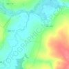 Топографическая карта Ниженка, высота, рельеф