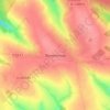 Топографическая карта Выхватневцы, высота, рельеф
