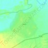 Топографическая карта Бурлин, высота, рельеф