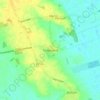 Топографическая карта Timberland, высота, рельеф