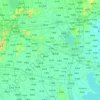 Топографическая карта 睢宁县, высота, рельеф