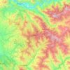 Топографическая карта Shimla, высота, рельеф