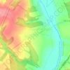 Топографическая карта Ломовец, высота, рельеф