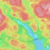 Топографическая карта Try, высота, рельеф