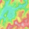 Топографическая карта Naujac, высота, рельеф
