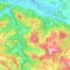 Топографическая карта Sorrento Skies, высота, рельеф