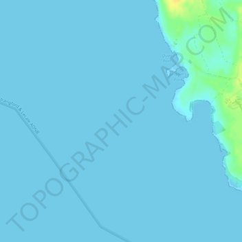 Топографическая карта Rossglass, высота, рельеф