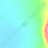 Топографическая карта Orhaniye, высота, рельеф
