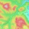 Топографическая карта Lacu Roșu, высота, рельеф