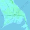 Топографическая карта Big Pine Key, высота, рельеф