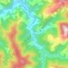 Топографическая карта Nuarbe, высота, рельеф