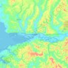 Топографическая карта Aberdeen, высота, рельеф