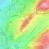 Топографическая карта Уржумка, высота, рельеф