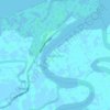 Топографическая карта Telaga Tujuh, высота, рельеф