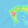 Топографическая карта Ушишир, высота, рельеф