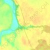 Топографическая карта Суходолье, высота, рельеф