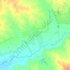 Топографическая карта Жылысу, высота, рельеф