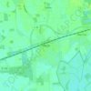 Топографическая карта Mieste, высота, рельеф