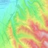 Топографическая карта ПК Горный гигант, высота, рельеф
