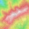 Топографическая карта 米筛浪, высота, рельеф