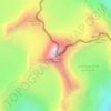 Топографическая карта Башильтау, высота, рельеф