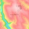 Топографическая карта Пилипы-Хребтиевские, высота, рельеф