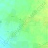 Топографическая карта Кумак, высота, рельеф