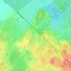 Топографическая карта Рожново, высота, рельеф