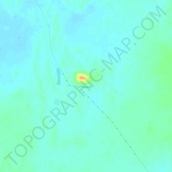 Топографическая карта Subayhah, высота, рельеф