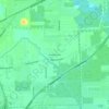 Топографическая карта Oates Prairie, высота, рельеф