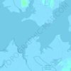 Топографическая карта Iverness, высота, рельеф
