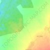 Топографическая карта Тошлем, высота, рельеф