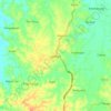 Топографическая карта Jawilan, высота, рельеф