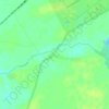 Топографическая карта Тельманово, высота, рельеф