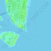 Топографическая карта South Pointe Beach, высота, рельеф