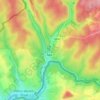 Топографическая карта Orval, высота, рельеф