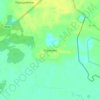 Топографическая карта Гороховое, высота, рельеф