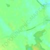 Топографическая карта Разино, высота, рельеф