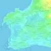 Топографическая карта Kereon, высота, рельеф