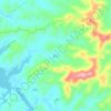Топографическая карта 荷木, высота, рельеф