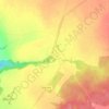 Топографическая карта Ломаха, высота, рельеф