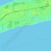 Топографическая карта Oriole Beach, высота, рельеф
