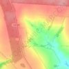 Топографическая карта Новая Деревня, высота, рельеф